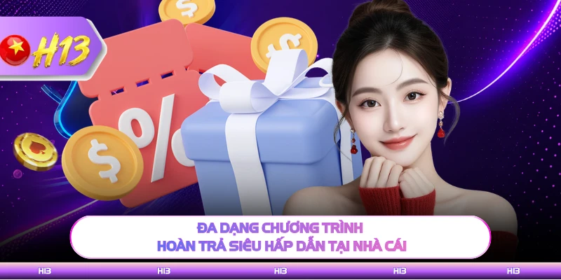 Đa dạng chương trình hoàn trả siêu hấp dẫn tại nhà cái